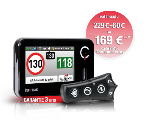 avertisseur de radar prime à la casse
