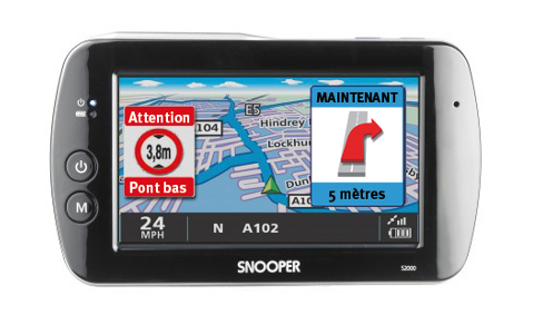 gps pour camion snooper