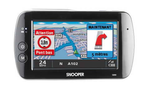 gps pour poids lourds snooper