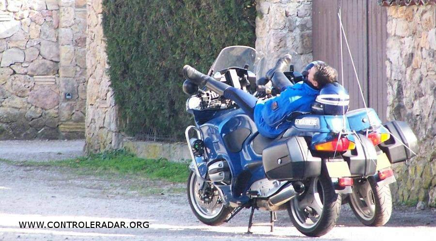 gendarme en pause