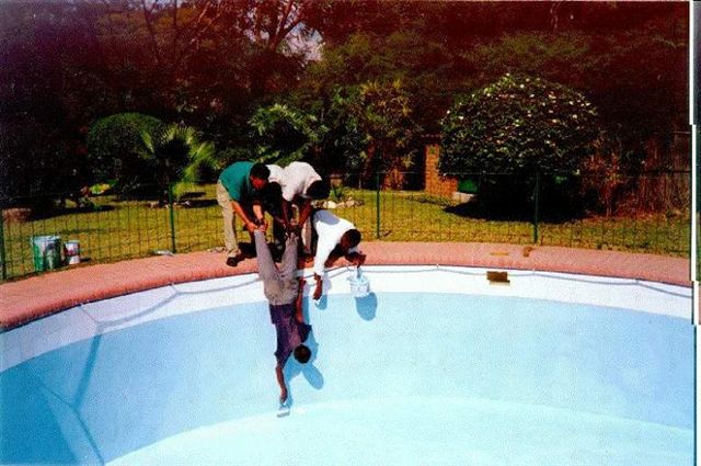 repeindre sa piscine en afrique