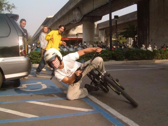 un jeune motard dasn l'ame