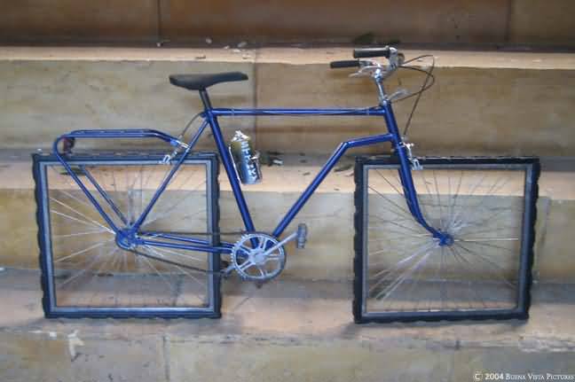 pas facile de faire du vélo